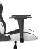 Silla gaming cuero sintético blanco y