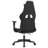 Silla gaming tela negro y