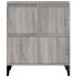 Aparadores 2 uds madera contrachapada gris Sonoma 60x35x70