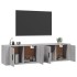 Muebles para TV de pared 2 uds gris Sonoma 80x34,5x40