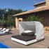 Vela Daybed 2 Cabezales Reclinables con Parasol