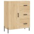 Aparador alto madera contrachapada color roble 69,5x34x180