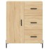 Aparador alto madera contrachapada color roble 69,5x34x180