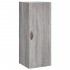 Aparador alto madera contrachapada gris Sonoma 34,5x34x180