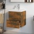 Mueble de baño con lavabo madera de ingeniería roble