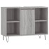 Set de muebles de baño 3 pzas madera contrachapada gris