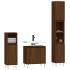 Set de muebles baño 3 pzas madera contrachapada roble