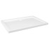 Plato de ducha rectangular ABS blanco 70x100