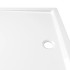 Plato de ducha rectangular ABS blanco 70x100