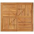 Mesa de jardín madera maciza de acacia 85x85x75