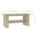 Mesa de comedor madera de ingeniería roble Sonoma 180x90x76