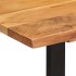 Mesa de comedor madera maciza de acacia 110x50x76