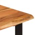 Mesa de comedor madera maciza de acacia 110x50x76