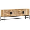 Mueble para TV de madera maciza de mango 140x30x50 cm