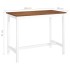 Mesa de bar madera maciza 108x60x91