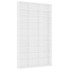 Armario para CDs madera contrachapada blanco 102x16x177,5