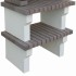 OFERTA - Barbacoa Gray Articimentos con 1 balda estilo Collippo