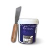 Kit de argamasa refractaria 1 kg blanca + espátula.