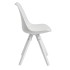 Juego de 2 sillas de comedor retro White Scandinavian