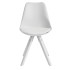 Juego de 2 sillas de comedor retro White Scandinavian