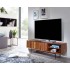 Mueble TV Sheesham Madera Maciza 123x42x35 cm 