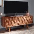 Mueble TV Sheesham Madera Maciza 92x44x35 cm 