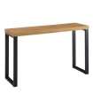 Mesa Consola Roble 120x39x75,5 cm