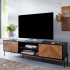 Mueble TV con Patas Negro 