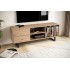 Mueble bajo para TV de roble decorativo 150x55x40 cm