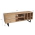 Mueble bajo para TV de roble decorativo 150x55x40 cm