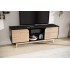 Mueble para TV de Roble Negro 150x55x40 cm