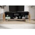 Mueble para TV de Roble Negro 150x55x40 cm