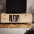 Mueble bajo de roble decorativo 150x55x40 cm