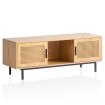 Mueble TV Madera Roble 120x45,5x40 cm 