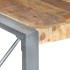 Mesa de comedor madera de mango rugosa 140x140x75