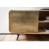 Mueble TV de madera maciza de mango 160x55x41 cm 