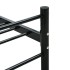 Estructura de cama de metal negro 200x200