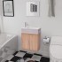 Conjunto de mueble y lavabo 3 piezas