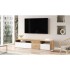 OFERTA - Mueble de tv Kailua Y127, Roble, 180x55x31cm