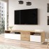 OFERTA - Mueble de tv Kailua Y127, Roble, 180x55x31cm