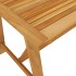 Mesa de comedor de jardín madera maciza de acacia