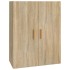 Armario colgante de pared roble Sonoma 69,5x34x90