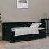 Sofá cama madera maciza de pino negro 90x190