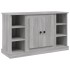 Aparador de madera contrachapada gris Sonoma 100x35,5x60