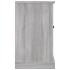 Aparador de madera contrachapada gris Sonoma 100x35,5x60