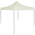 Carpa plegable profesional acero color crema 2x2