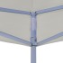 Carpa plegable profesional acero color crema 2x2