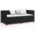 Sofá cama madera maciza de pino negro 75x190