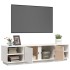 Mueble de TV madera maciza de pino blanco 156x40x40