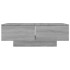 Mesa de centro madera contrachapada gris Sonoma 90x60x31